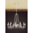 Candelabru florentin antichizat 12xE14/40W, Vela LU 1531/12 Elfenbein-Gold Orion